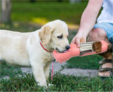 3-in-1 Portable Dog Water Bottle | Travel Feeder & Poop Bag Dispenser